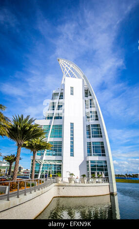 Exploration Tower Cape Canaveral Florida Stock Photo