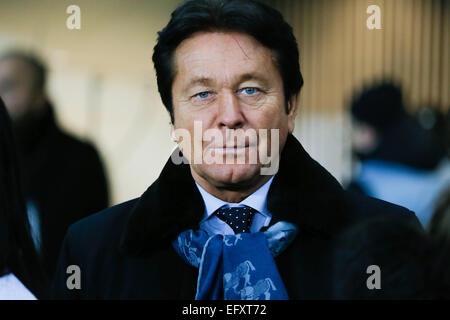 Paris, France. 11th Feb, 2015. French League Cup. Paris St Germain versus Nantes. Michel DER ZAKARIAN (trainer FC Nantes) Credit:  Action Plus Sports/Alamy Live News Stock Photo