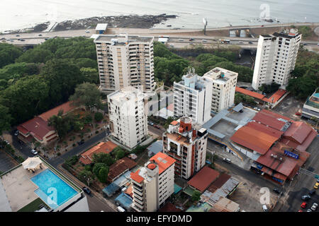 Apartments in Area Bancária (Financial District), Panama City, Panama, Central America. Banc aera, Panama City, Panama. Panama C Stock Photo