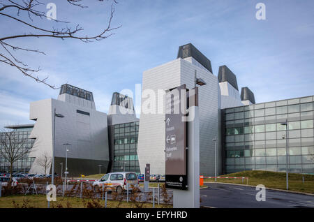 MRC Laboratory of Molecular Biology site on the Cambridge Biomedical Campus. Cambridge, UK Stock Photo