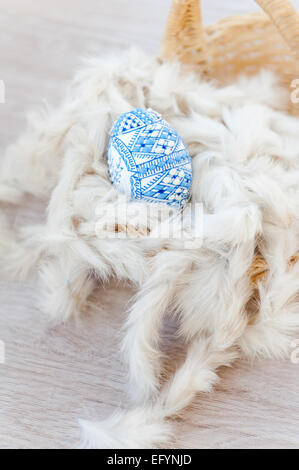 Traditional Romanian Easter Eggs Stock Photo