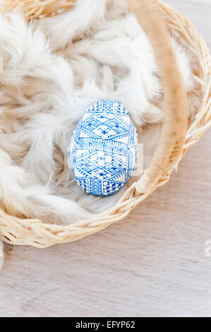 Traditional Romanian Easter Eggs Stock Photo