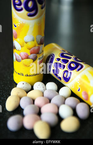 Cadbury's Mini Eggs Stock Photo