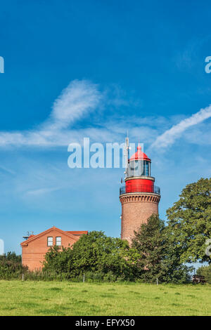 The lighthouse of Bastorf is located at the Baltic Sea, Rostock, Mecklenburg-Western Pomerania, Germany, Europe Stock Photo