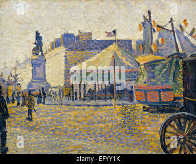 Paul Signac  Place de Clichy Stock Photo