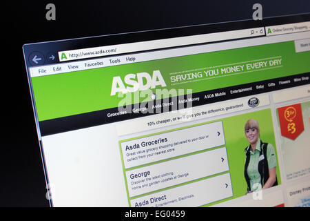 ASDA website Stock Photo