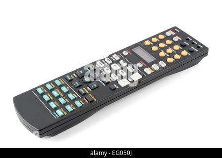 Remote control panel on a white background Stock Photo