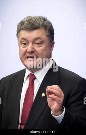 Ukraine's President Petro Poroshenko holds a press conference during ...