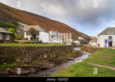 Boscastle North Cornwall between Bude and Tintagel England UK Stock Photo