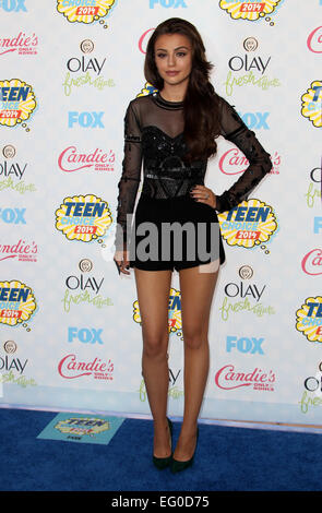 TEEN CHOICE AWARDS 2014  Featuring: Cher Lloyd Where: Los Angeles, California, United States When: 10 Aug 2014 Stock Photo