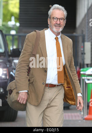 Larry Lamp outside ITV Studios  Featuring: Larry Lamb Where: London, United Kingdom When: 11 Aug 2014 Stock Photo