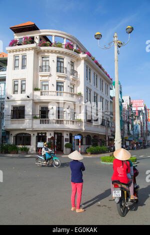 Nam Bo Boutique Hotel, Can Tho, Mekong Delta, Vietnam Stock Photo