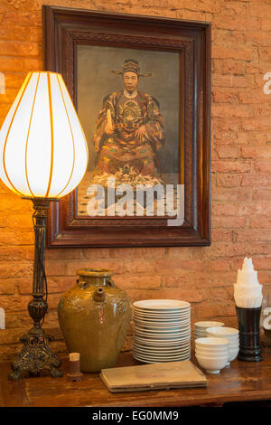 Temple Club Bar and Lounge, Ho Chi Minh City, Vietnam Stock Photo