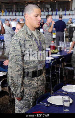 Air Force Inprocessing Day During Inprocessing Day at the U.S. Air Force Academy, basic cadets ...