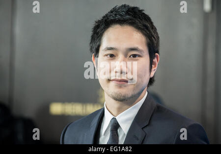 Berlin, Germany. 13th Feb, 2015. Japanese actor Ken'ichi Matsuyama poses during the photocall for 'Chasuke's Journey' at the 65th annual Berlin Film Festival, in Berlin, Germany, 13 February 2015. The movie is presented in the Official Competition of the Berlinale, which runs from 05 to 15 February 2015. PHOTO: MICHAEL KAPPELER/dpa/Alamy Live News Stock Photo