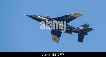 Empire Test Pilots School ASTRA British Aerospace BAe Hawk T1 jet plane ...