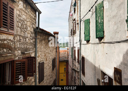 Alley in croatia Stock Photo