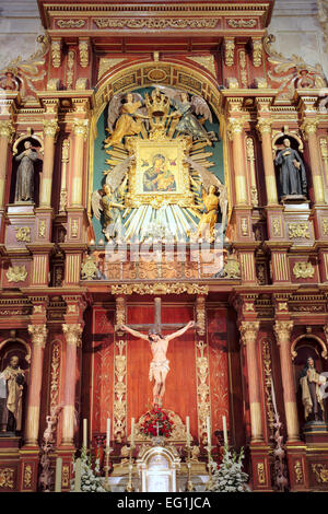 Interior of Santa Maria del Perpetuo Socorro church, Granada, Andalusia, Spain Stock Photo