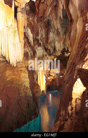 Gruta de las Maravillas (Grotto of the Marvels), Stalactite cave, Aracena, Andalusia, Spain Stock Photo