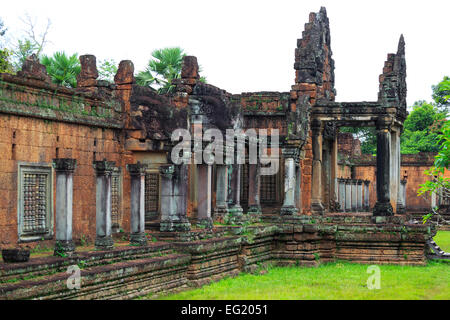 Banteay Samre temple (12th century), Angkor, Cambodia Stock Photo