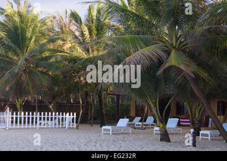 Kim Hoa Resort-conditioning, beach, Phu Quoc, Vietnam, Asia Stock Photo