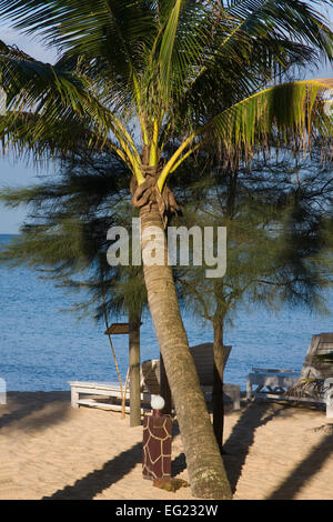Kim Hoa Resort-conditioning, beach, Phu Quoc, Vietnam, Asia Stock Photo