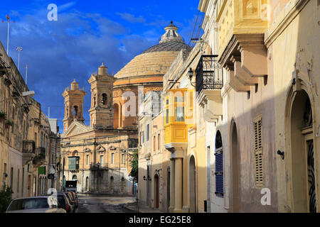 Church of the Assumption of Our Lady, Rotunda of St. Marija Assunta (Mosta Dome), Malta Stock Photo