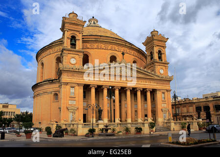 Church of the Assumption of Our Lady, Rotunda of St. Marija Assunta (Mosta Dome), Malta Stock Photo