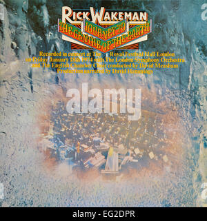 Journey to the Centre of the Earth, Rick Wakeman, Album cover, 1974 ...