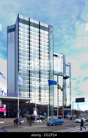 Gothia Towers skyscrapers in Gothia Towers building Gothenburg, Sweden Stock Photo