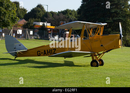 de Havilland Tiger Moth Cambridge Stock Photo