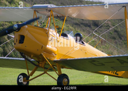 de Havilland Tiger Moth Cambridge Stock Photo