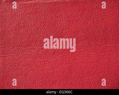 Red leatherette texture useful as a background Stock Photo