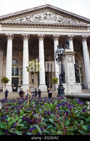 Royal Exchange Cornhill City Of London UK Stock Photo