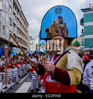 Carnival in Verin Stock Photo