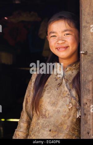 Young Nepalese woman Stock Photo