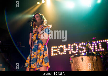 Austin, TX, USA. February 15 2015. Sydney Sierota of American indie pop band Echosmith. © J. Dennis Thomas/Alamy Live Stock Photo