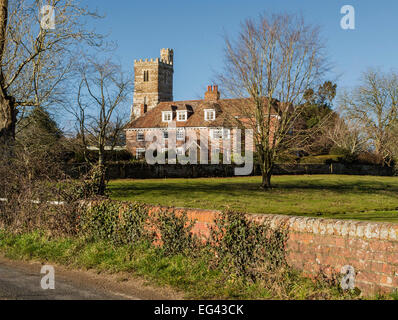 çHouse, Harbridge, Ringwood, Hampshire, England, UK Stock Photo