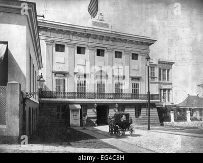 San Juan, Puerto Rico, and vicinity, Governor's Palace, circa 1901 Stock Photo