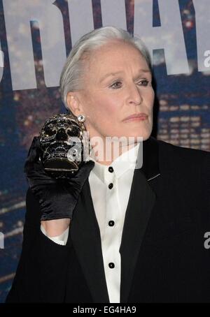 Glenn Close at arrivals for Saturday Night Live SNL 40th Anniversary, Rockefeller Center, New York, NY February 15, 2015. Photo By: Derek Storm/Everett Collection Stock Photo