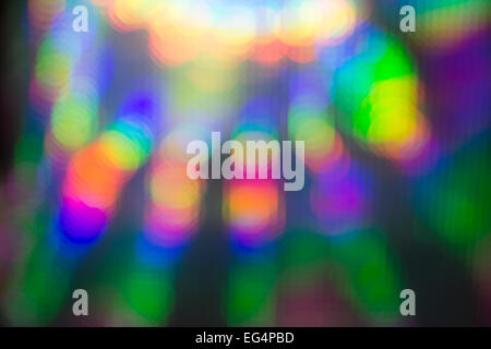 Abstract background of vivid colorful bokeh Stock Photo