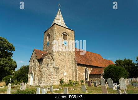 St Nicholas Church in Great Wakering, Essex, UK Stock Photo