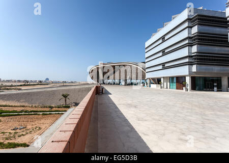 View of the Masdar Institute of Science and Technology, Abu Dhabi Stock Photo