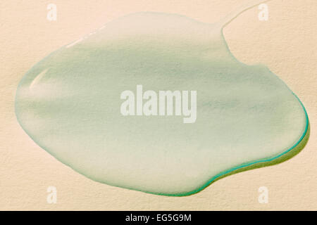 Fluid stain in the shape of speech bubble. Vintage, retro style Stock Photo