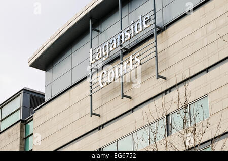 Laganside Courts, Belfast.  Crown and Magistrates courtrooms Stock Photo