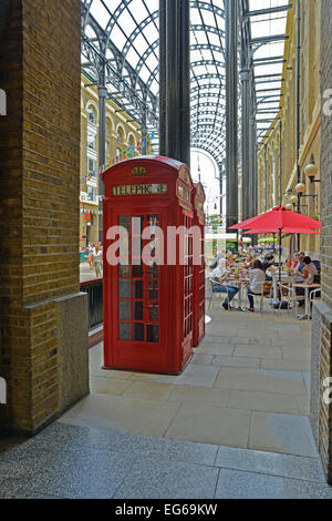 Hay's Galleria on the Jubilee Walk in the London Borough of Southwark United Kingdom Stock Photo