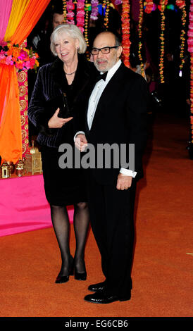 David SDuchet & wife Sheila Ferris attend the Royal Premiere of The