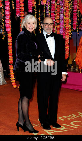 David SDuchet & wife Sheila Ferris attend the Royal Premiere of The
