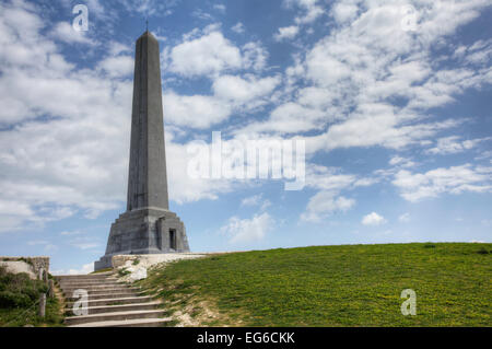 The monument at Cape Blanc Nez, France Stock Photo