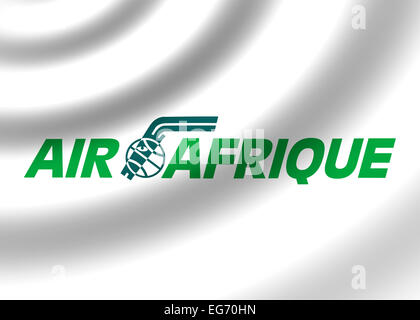 Air Afrique logo icon symbol flag emblem Stock Photo